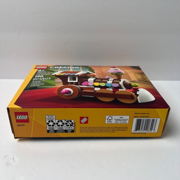 Lego Creator 40777 Celebration Series Gingerbread Train Ornament NIB - Picture 2 of 6